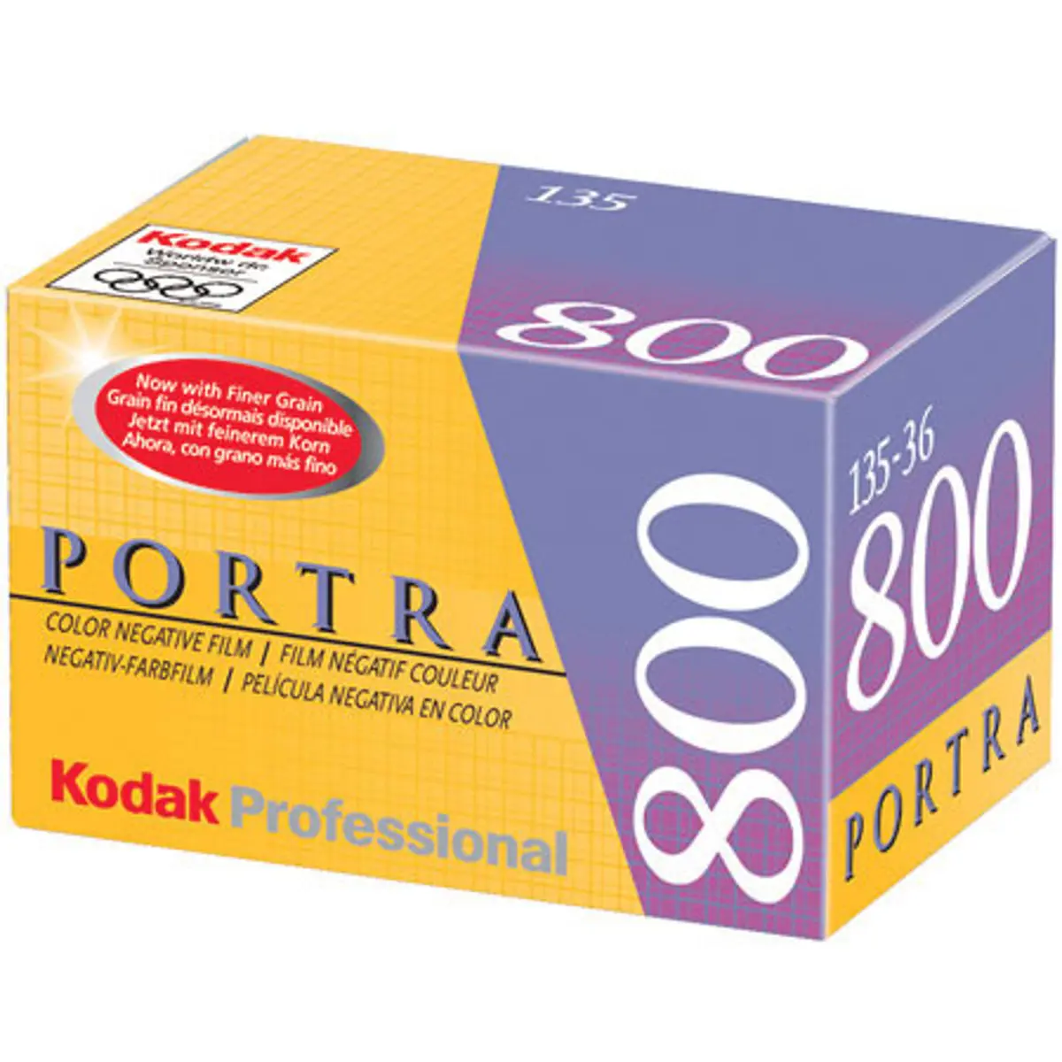 Kodak Portra 800 Color Negative Film ISO 800, 35mm Size, 36 Exposure,