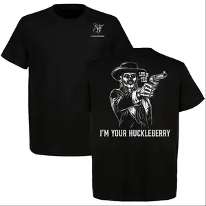 Doc Holliday I’m your Huckleberry T-Shirt, Cowboy Western Shirt, Perfect for Tombstone Lovers, Full Size, Full Color