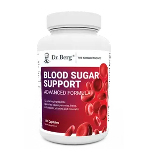 Blood Sugar Support Advanced Formula with Chromium & Potassium 120- Vegetable Capsules Supplement Healthcare