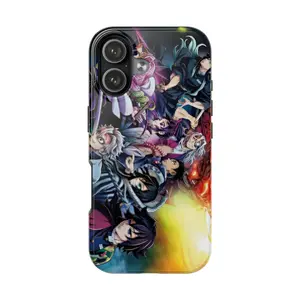Demon Slayer Phone Case Tanjiro Nezuko Yoriichi Muichiro Tokito Cover Case Ash Compatible with iphone 17 16 15 14 13 12 11