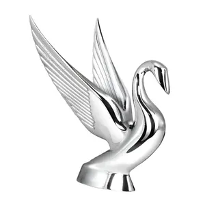 Grand General – Classic Swan Hood Ornament Chrome