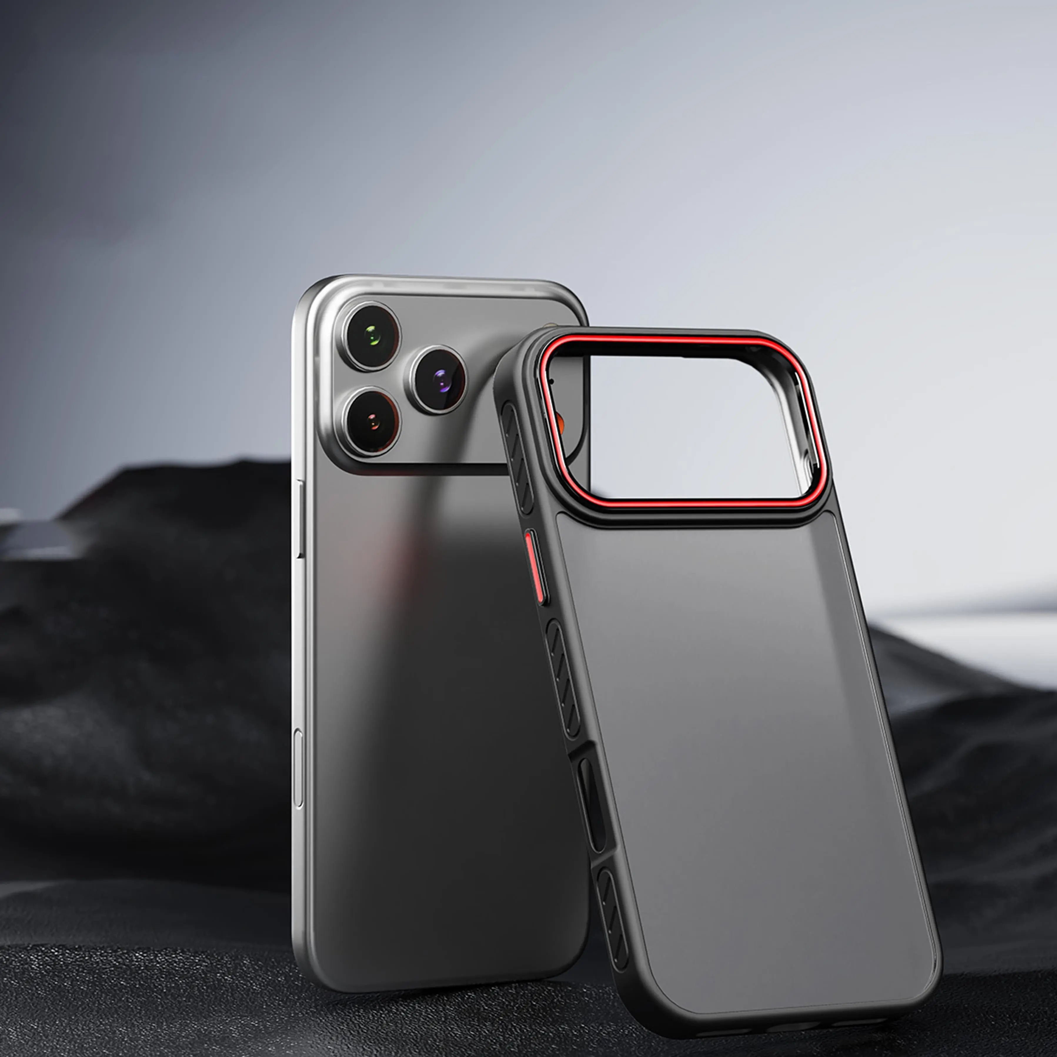 Premium Translucent Matte Phone Case for iPhone 17Pro max/17Air/17/16e/11/12/13/14/15/16/Pro/Pro Max/Plus Full-body Shockproof Anti-slip Design Christmas Gift