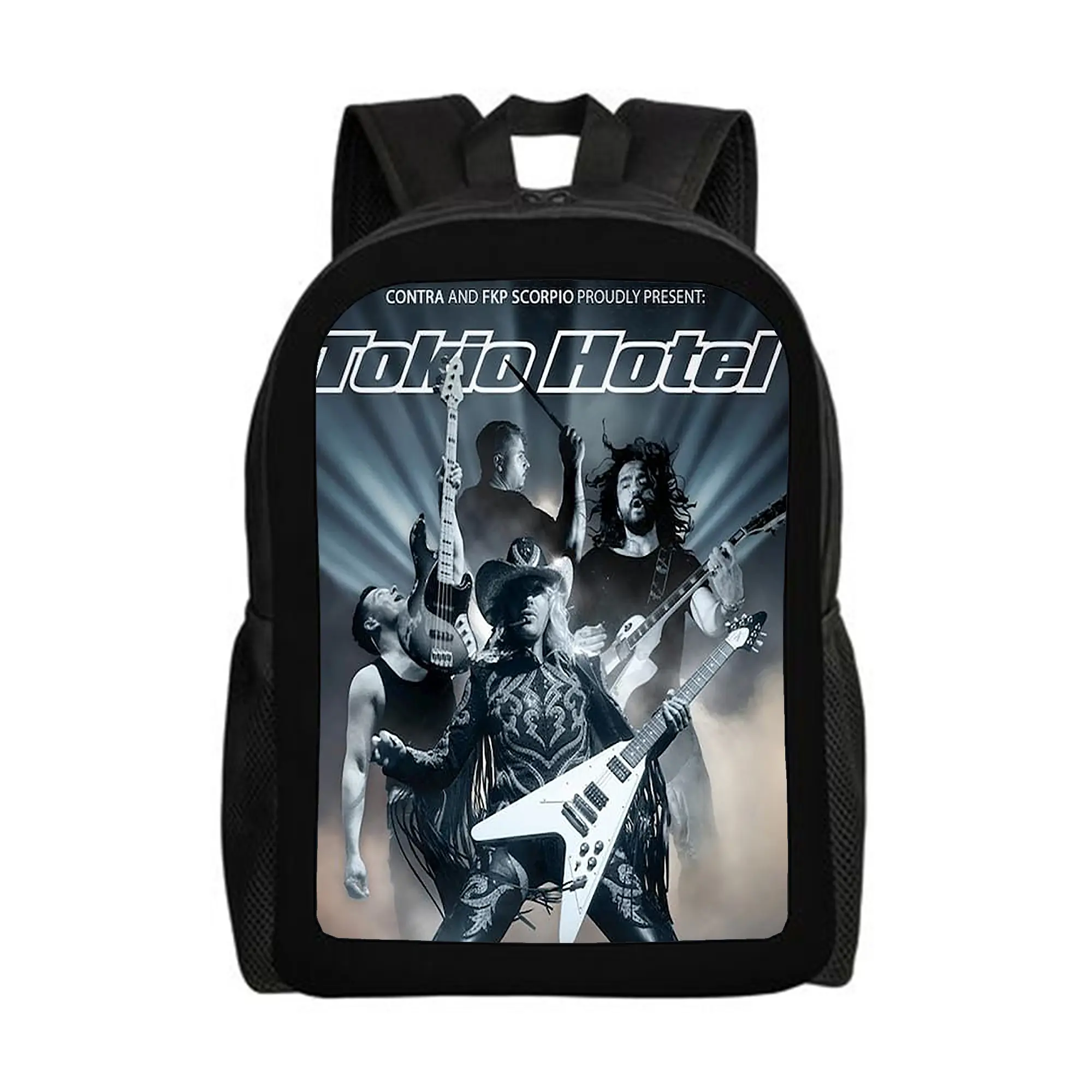 Tokio-Hotel-Backpacks for Girls, Cute School Backpack, Aesthetic Bookbag for Teens, Lightweight Classic Backpack for Travel, Work, Picnic A-9