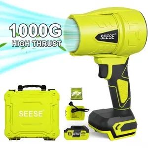 SEESE Turbo Jet Leaf Blower, Violent Fan,Car Drying After Wash,Handheld Snow Blower,Cordless Turbo Power Air Duster,Good Choice For Gifts,Home Improve,Garden Maint