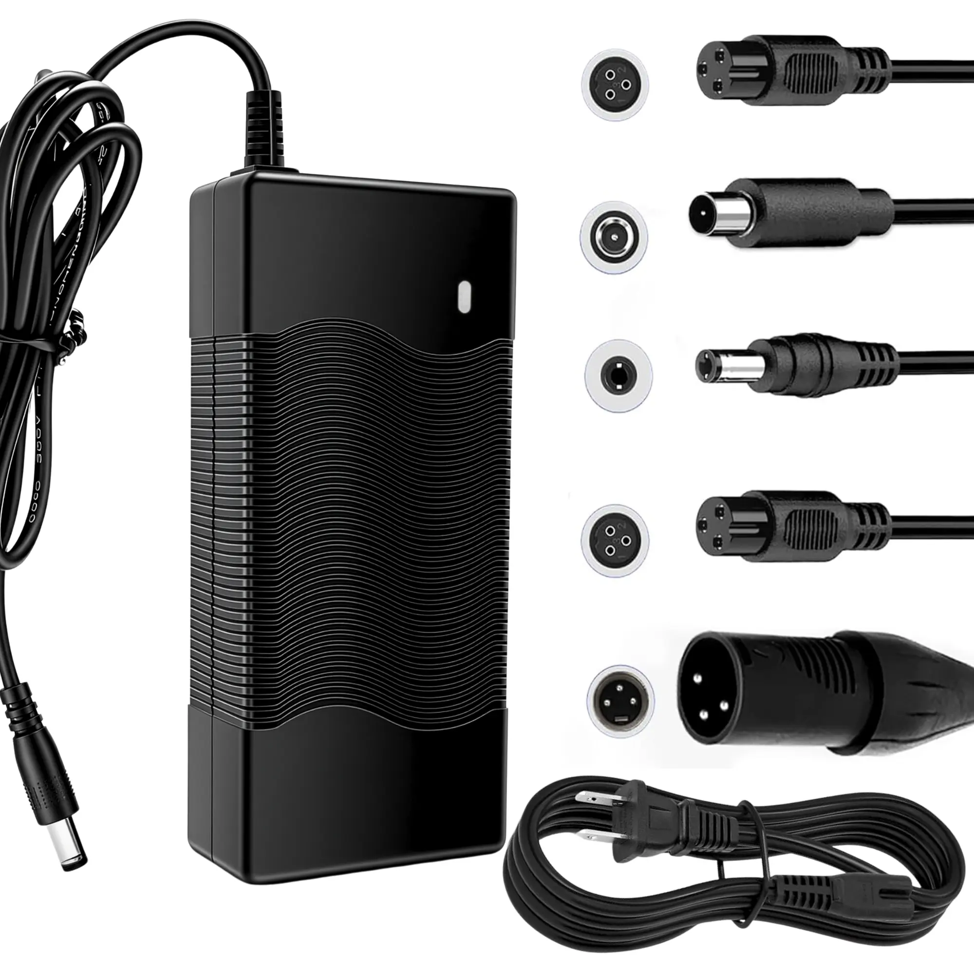 29.4V 2A AC/DC adapter charger, compatible with Gotrax GKS Lumios/Plus/Pro   batteries, 24V, 25.2V, 25.6V, 25.9V lithium-ion battery chargers, not suitable for lead-acid batteries adult electric scooter