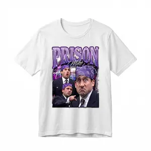 Prison Mike T-Shirt, The Office Michael Scott Fan Tee - scs17125