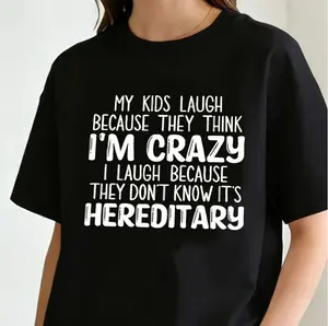 Women Summer Top,Trendy Women'S T-Shirt with Letter Design - Comfortable And Casual Short Sleeve Crew Neck Top for Daily Use And Fashionable Layering