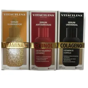 Vitacilina Serum with Hyaluronic Acid & Vitamin E for Day & Night Use 30ml Daily Retinol