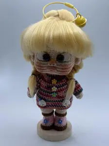 Handmade Crochet Doll - Cute for Home Decor.
