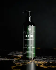 Celest Hair Leave-In Conditioner with Wheat Protein Rosemary Peppermint Clove Fenugreek Saw Palmetto Marshmallow Root Haircare Oil Sulfate-Free Paraben-Free 6 oz