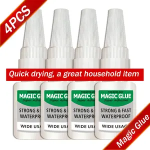 4PCS TrendReady Heavy-Duty Super Welding Glue – Industrial-Grade Oily Adhesive Gel for Instant, Strong Bonding on Metal, Plastic, Wood, Glass, Rubber, Leather & Ceramics – Fast-Drying, Waterproof, and Versatile Repair Tool for Home & Professional Use