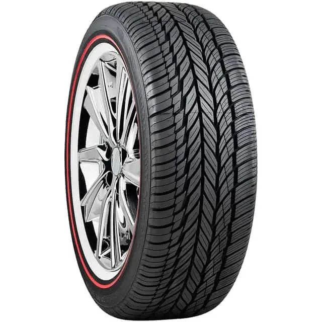 New tire: Vogue Tyre Custom Built Radial VIII Red Stripe 245/40R20 99V XL (DC)