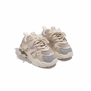 Simple Fashion Breathable Mesh Toddler Sneakers, Trendy Comfortable Low Top Mesh Sneakers For Baby Boys & Girls, Breathable Non-slip Walking Shoes For All Seasons,  Athletic Sneaker Footwear, Toddler Shoes, , Kids Shoes child