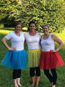 Solid Color Costume Tutu Skirt - Teen, Adult, Plus, & Extra Plus Size