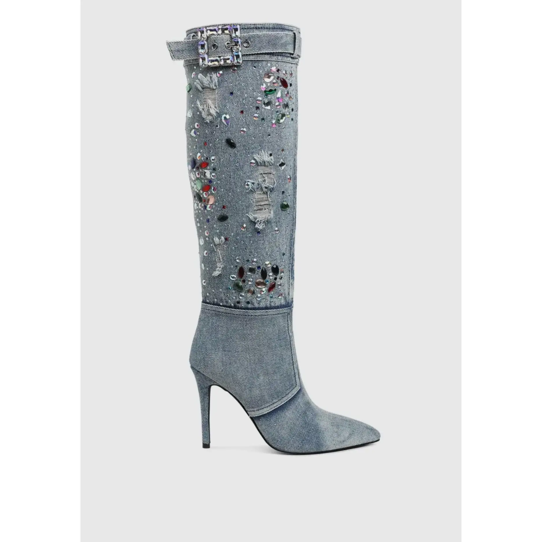Ice Me Out Denim Boot