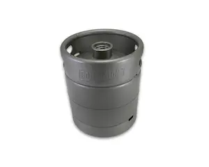 Two Gallon Keg, Refillable Threaded Spear for Easy Cleaning and Filling - USA Tap, Ice Water, Cocktails, Mocktails, Lemonade - Jugs, Drinkware Serving