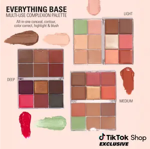 Revolution Everything Base Face Icon Complexion Palette 2.04 oz Revolution Everything Base Face Icon Complexion Palette 2.04 oz
