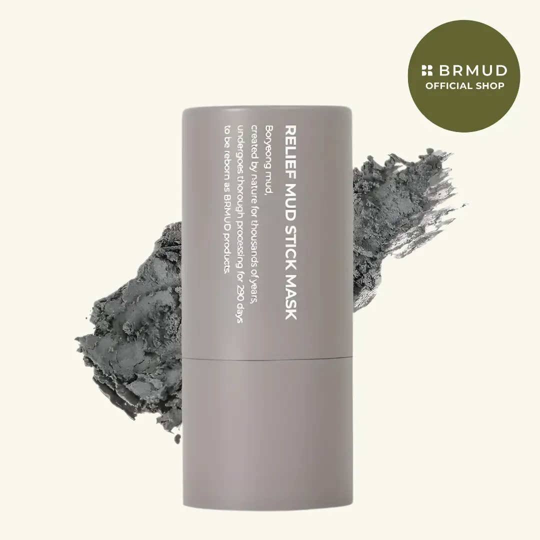 [TikTok Shop] Relief Mud Stick Mask - Cleansing Single Item, Travel-Friendly, Pore Minimizing, Daily Skin Repair Face Mask