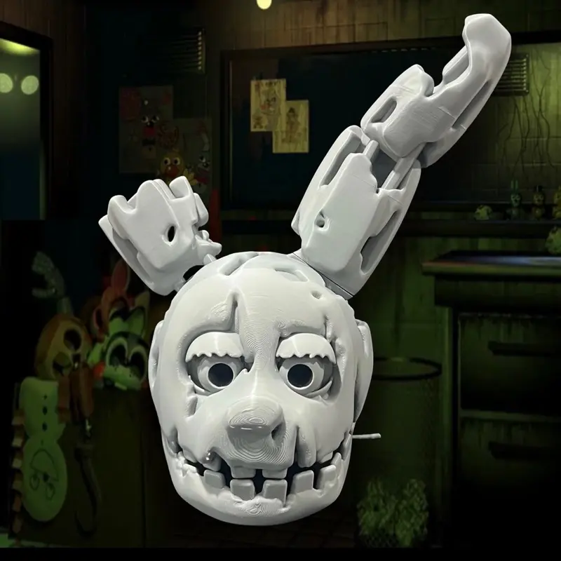 Springtrap Cosplay MASK / WALL ART Fnaf Five Nights At Freddy’s ...