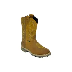 ACERO WORK BOOTS Crazy Honey Whit Tractor Sole
