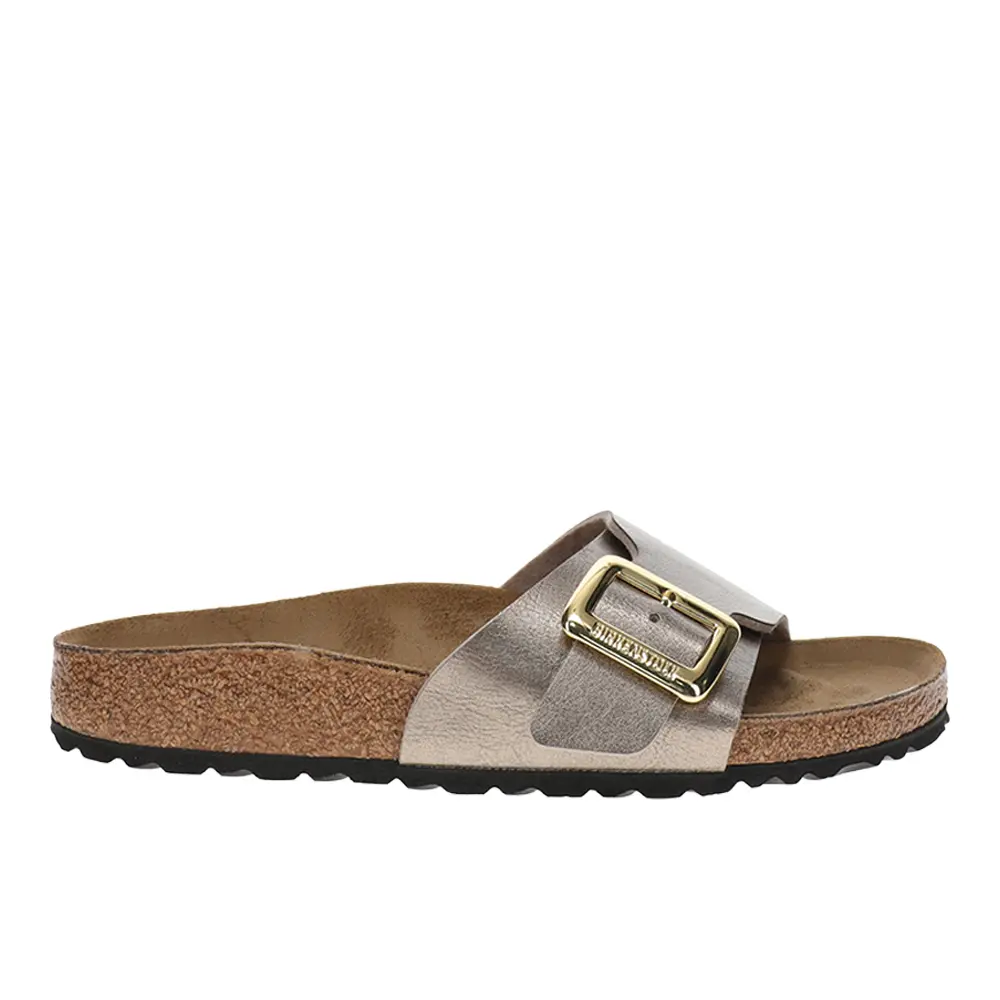 BIRKENSTOCK Womens Catalina Luxe Buckle Birko-Flor Casual Sandals Casual - Brown