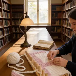 Set of 4 large wooden DIY handmade blanket/wall hanging weaving tools—coarse hand-held wooden loom. Creative Wooden Blanket Weaving Loom Kit — Modular Wooden Yarn Loom Set with Interlocking Pieces, Foldable and Portable Design, Large Size for Thick Blanke