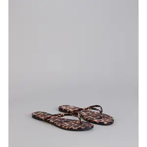 Casual Glow Satin Thong Sandals