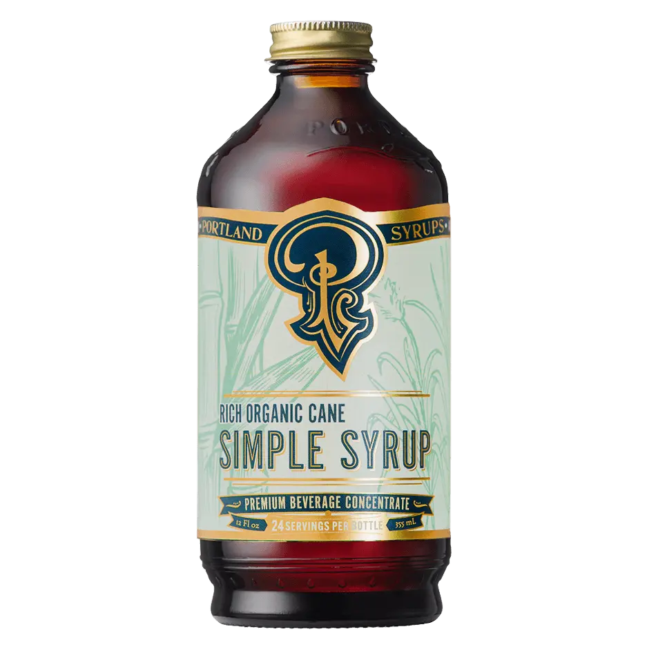 Rich Organic Cane Sugar Simple Syrup