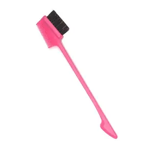 Professional Hair Styling for Women & Girls Double Side 3 In 1 Edge Brush For Baby Hair (1 PC)