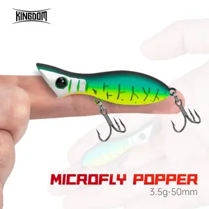 3.5g Mini Wave Climber Fishing Lure, Noise Attractant + Water Impact Design, Bass Trout Whitebait Universal, Angler Gift, Artificial Fishing Lures