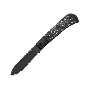 Kizer Trestle DLC Ultra S90V Steel Aluminum & Fat Carbon Ki3760A1