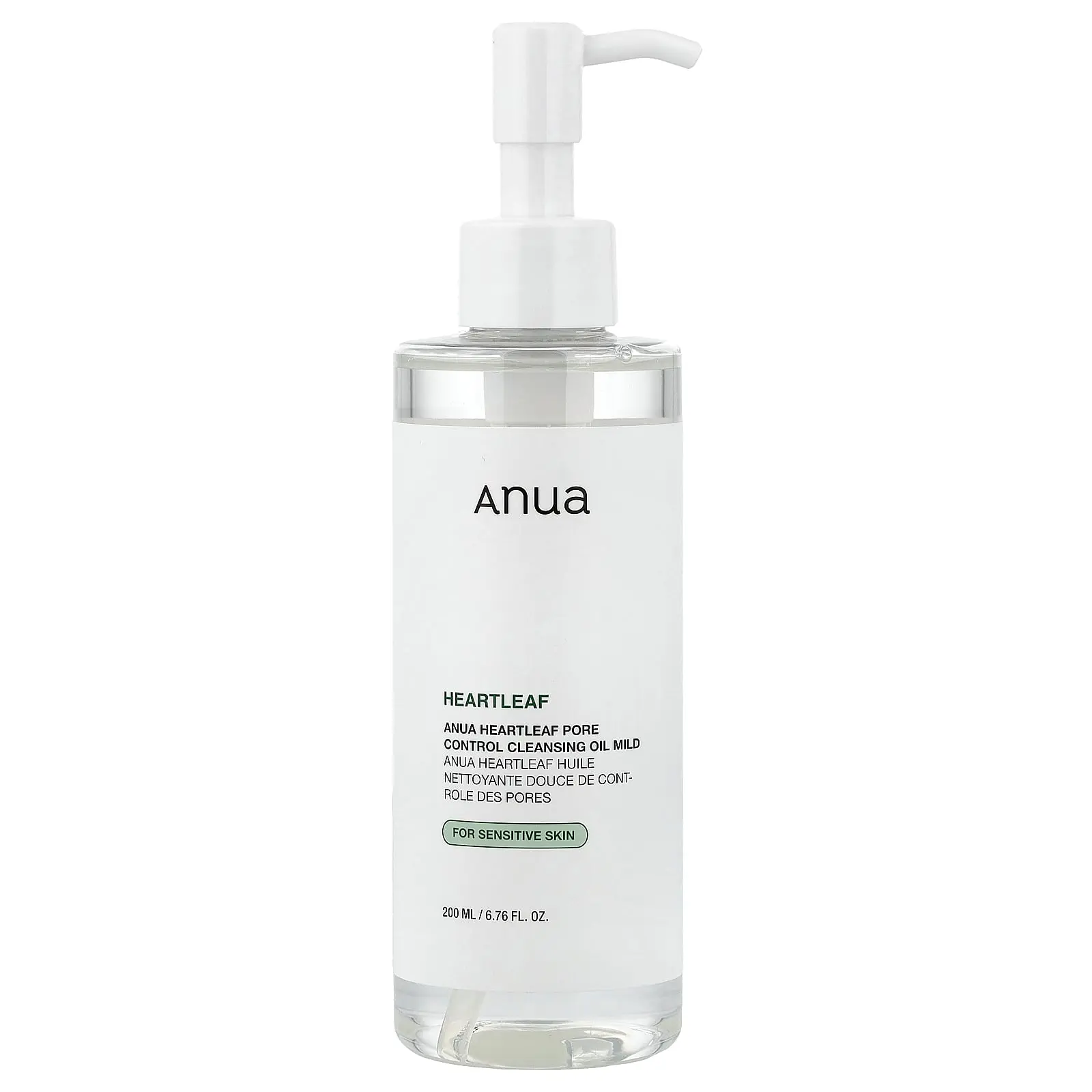 Anua Heartleaf Pore Control Cleansing Oil, Mild, 6.76 fl oz (200 ml)