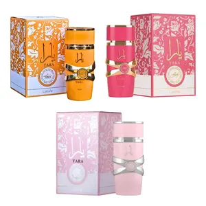 (3pc Bundle Pack) Yara, Yara Tous + Yara Candy by Lattafa EDP Spray, 3.4oz