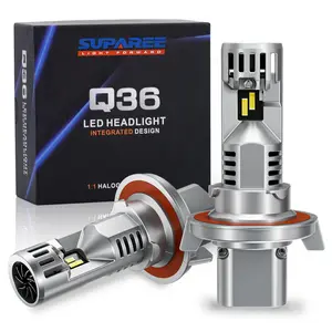 SUPAREE H13 LED Headlight Bulbs 600% Brighter 6500K White | 360° Full Beam | 5 Min Plug & Play Install | 50,000 Hrs Lifespan | IP68 Waterproof