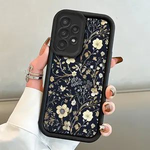 Phone Case - Floral Pattern Phone Case, Suitable for Samsung Galaxy A02S A03 A04 A05 A06 A10 A11 A12 A13 A14 A15 A16 A20 A21 A22 A30 A31 A32 A33 A35 A50 A51 A52 A53 A54 A55 A7 A70 A71 A72 A14 A24 A25 A34 / S25 F02S F12 M02S M10 M12 M34 5G S10 S20 Ul