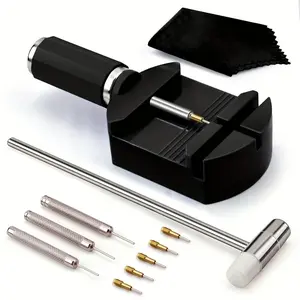 Professional Watch Band Adjustment Repair Tool Set, Manual Tools for Strap Size Adjustments, Watch Maintenance Kit