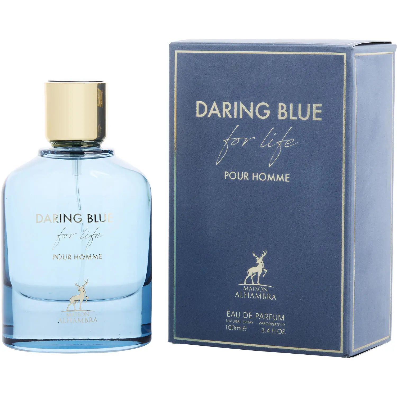 Maison Alhambra Daring Blue For Life By Maison Alhambra Eau De Parfum For Men