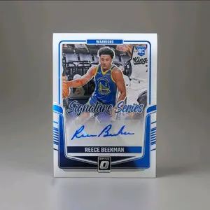Warriors Signature Series Reese Beekman Autographed Card Officially Licensed NBA Trading Card