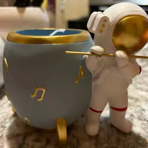 Blueberry Cobbler Astronaut Space Musician Candle