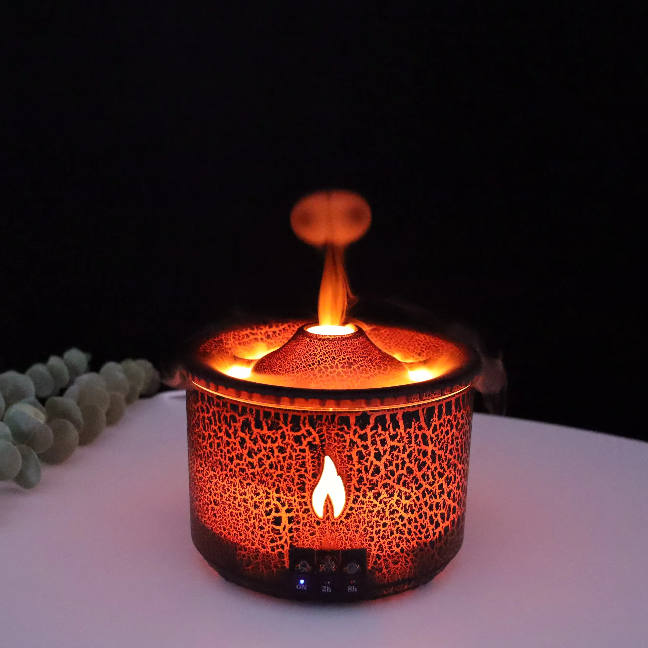 Volcano Aromatherapy Diffuser with Wireless Remote Control and Water Tank for Essential Oil and Humidifier Volcano Aromatherapy Diffuser with Wireless Remote Control and Water Tank for Essential Oil and Humidifier