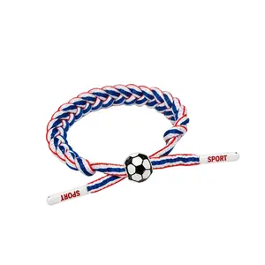 Sports Ball Pendant Bracelet for Men Women Soccer Basketball Volleyball Baseball Football Gifts Lovers