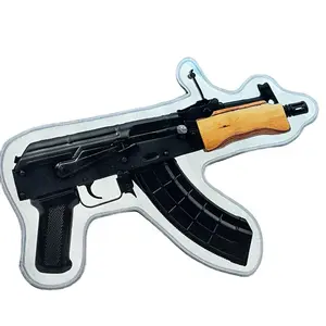 Tsunami Baby Drac Rug -  Shaped Design with Wooden Accent and Black Details