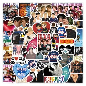 60 Heated Rivalry Stickers for Luggage, Laptops, Waterbottles