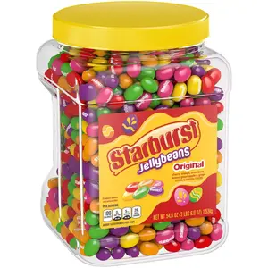 Starburst Jelly Beans Original Fruit Flavors Pantry-Size, 54 Ounce Candy Sweet Snack Candies