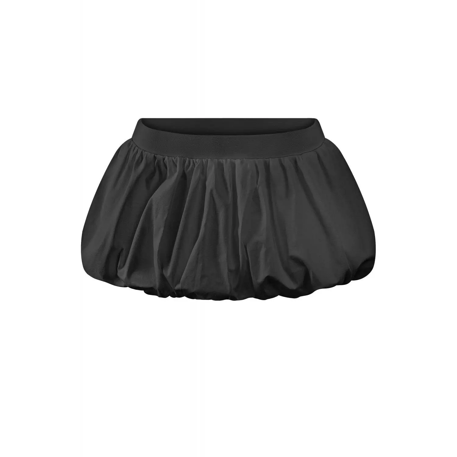 "Powered By Ambition" Puffer Bubble Mini Skirt.