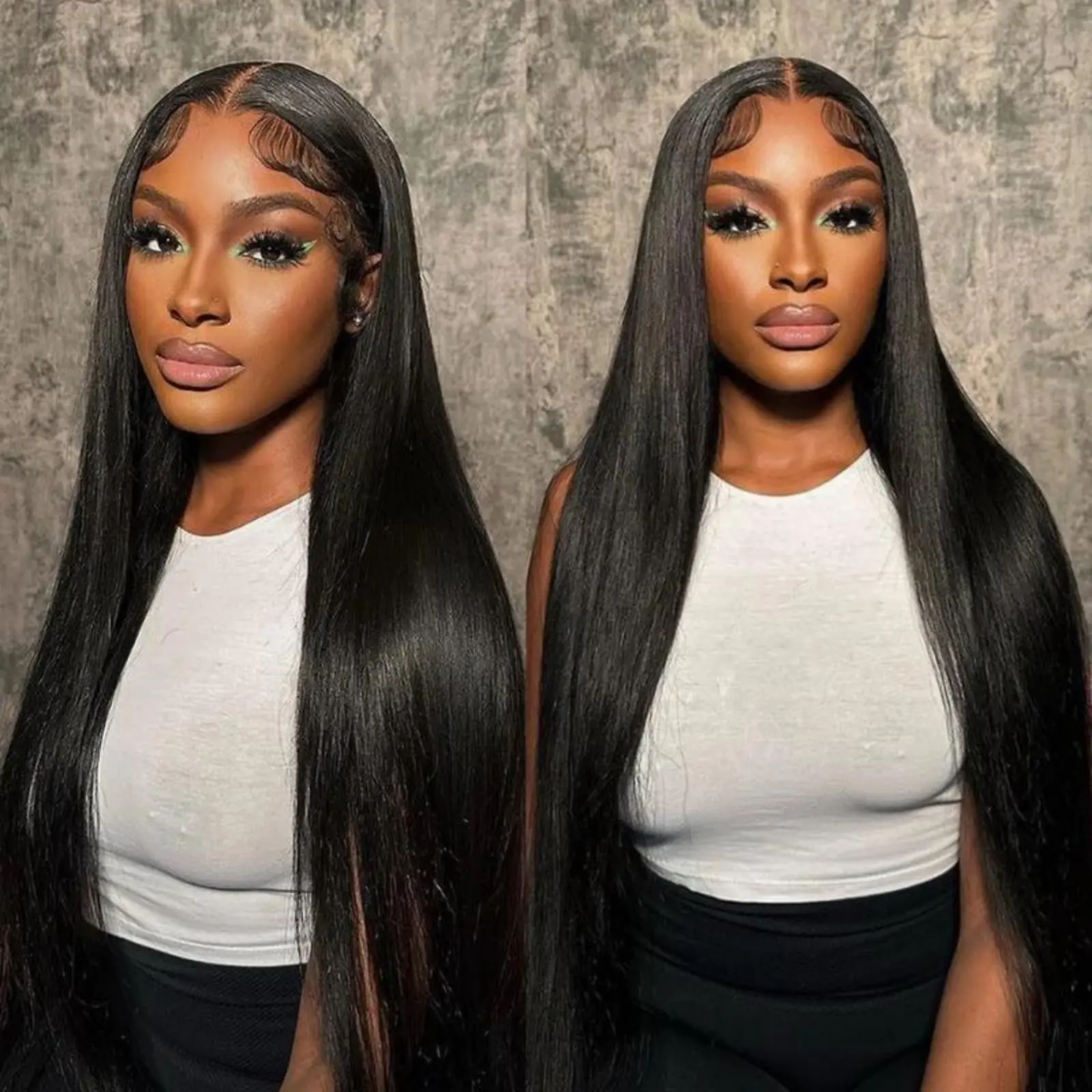 [Summer Musts] Wiggins Hair Ready And Go Glueless Wig Pre Cut Straight 7x5 Lace Closure Wig Human Hair Pre Bleached Pre Plucked 13x4 Lace Front Wigs Beginner Friendly #weeklydeals #DealsForYouDays