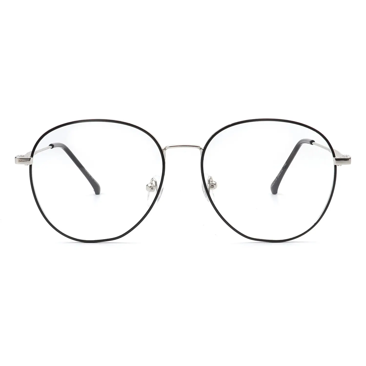 Classic Round Clear Lens Glasses Frame Unisex Circle Eyeglasses HBJ2015-C3