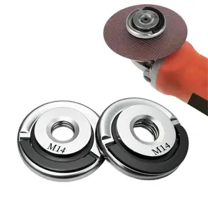 Angle Grinding  Flange Nut CA-07 5/8 Inch -11 Quick Clamping Nut M14 Locking Nut for Power  Accessories Replacement Fixing Cutting Disc High Router Table Insert Plate Tapered Spindle Adapter Buffing Wheel repair tool Cordless Pink Drill Set with Bits