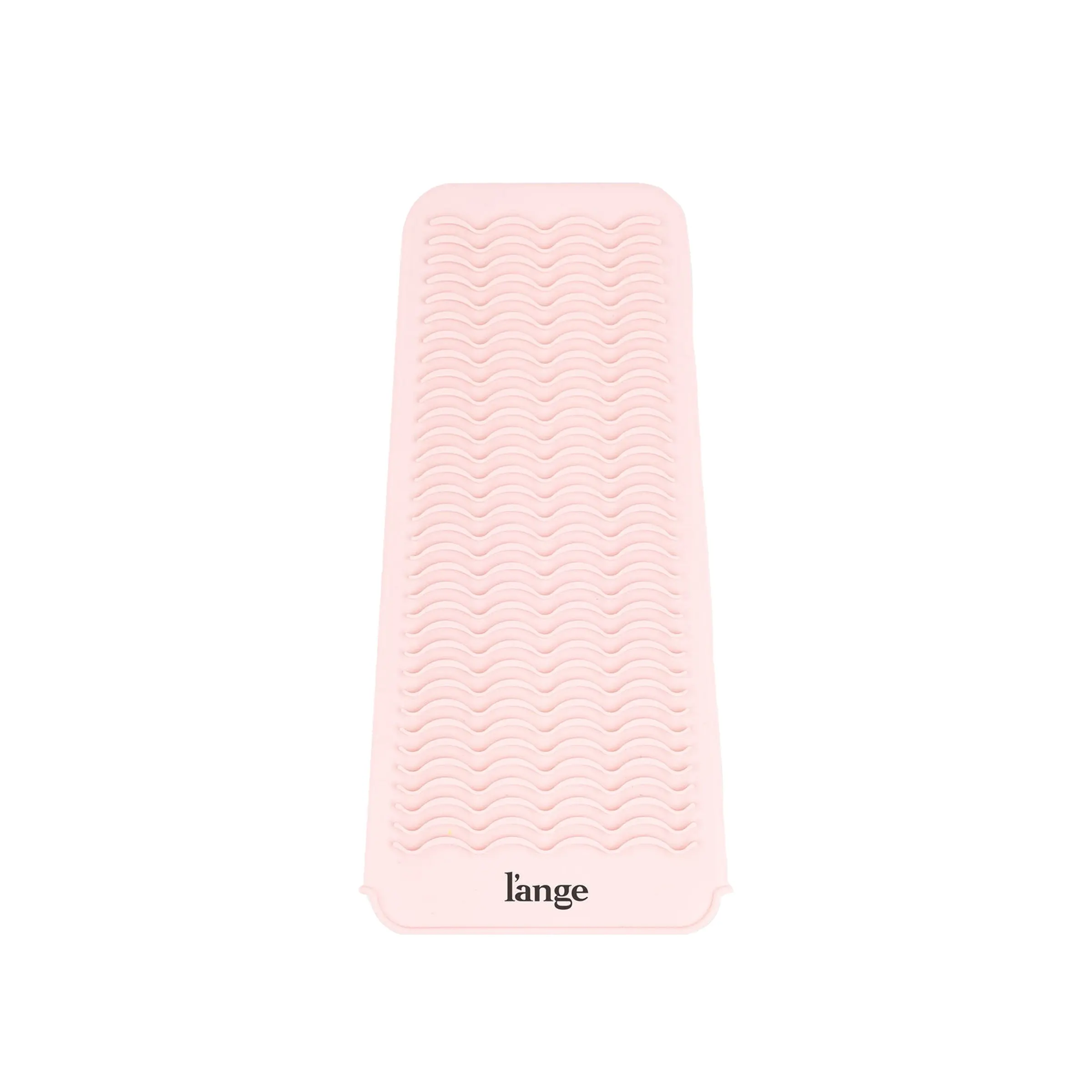 L'ANGE HAIR Silicone Heat-Resistant Mat - Professional Accessory for Curling Irons, Flat Irons, Hair Styling Tools, Countertop Vanity Storage, Haircare, Protective Pouch, Protects Countertops
