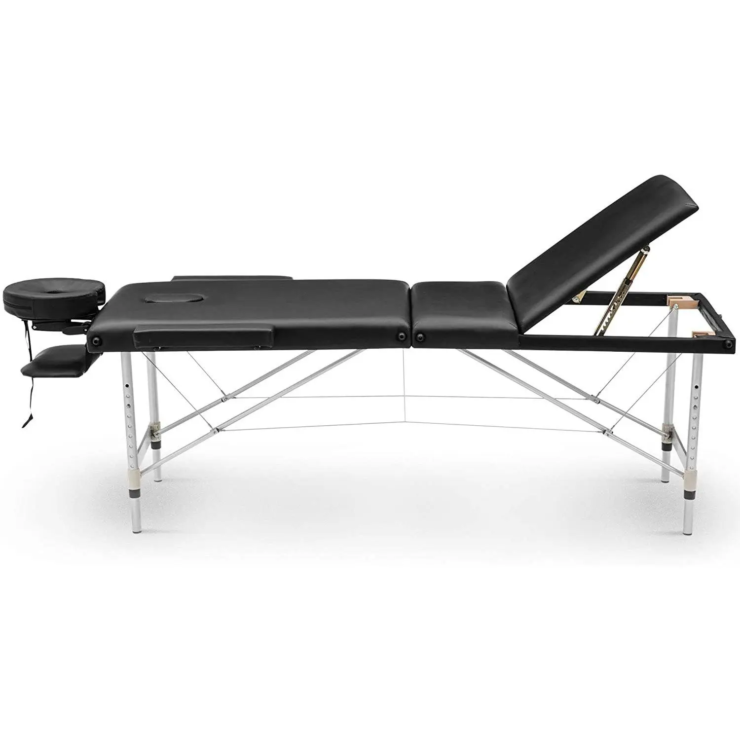 Portable Aluminium Massage Bed | Barber and Stylist Hair Salon Accessories